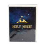 Holy Night Greeting Card (3D)