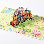 Carnival Birthday Card (3D)