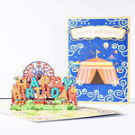 Carnival Birthday Card (3D)