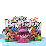 Celebration Birthday Card (3D)